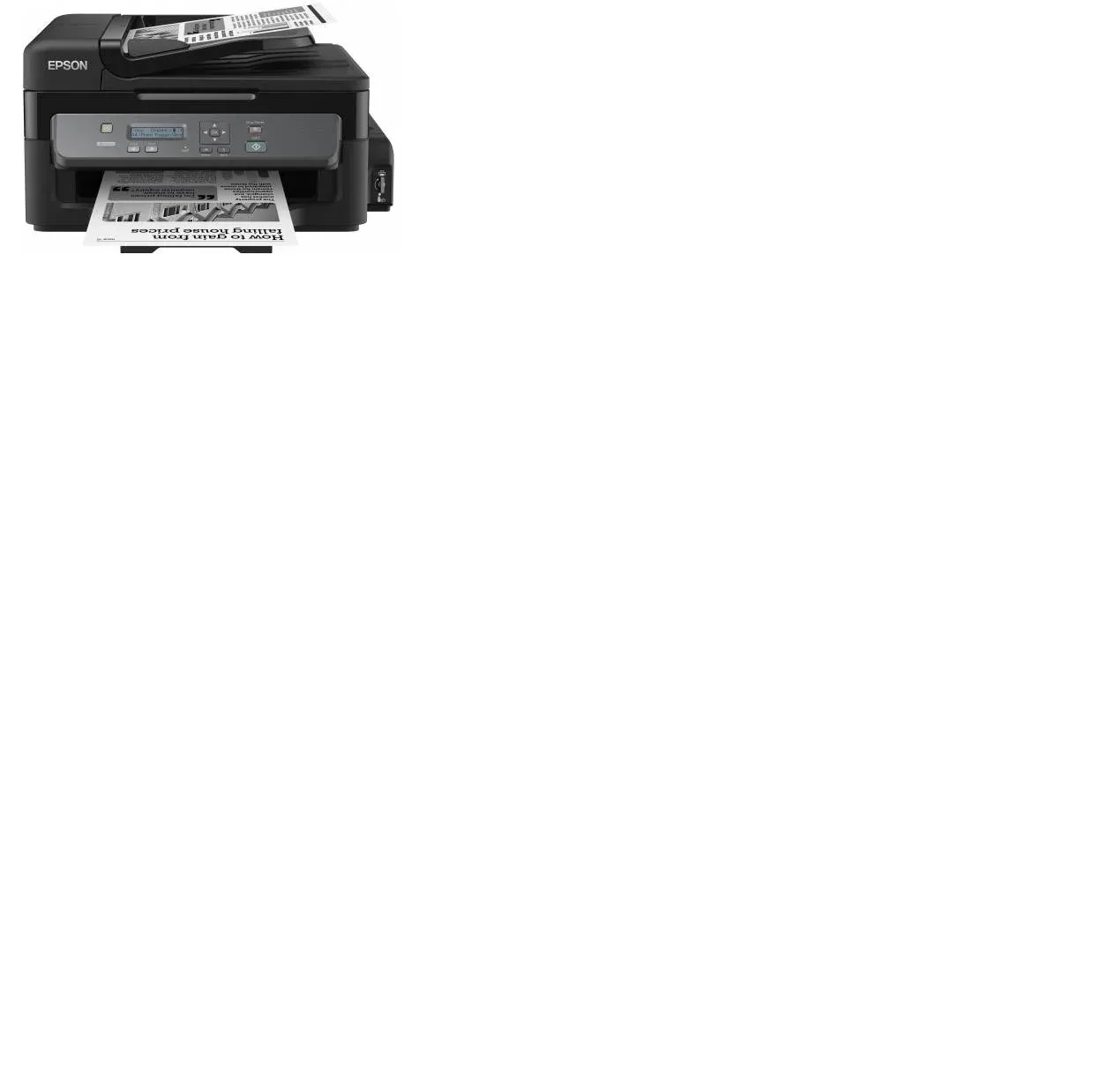 МФУ Epson M200: экономичное решение для чёрно белой печати