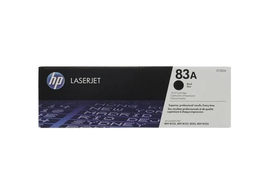 Картридж HP LaserJet, черный (CF283A)