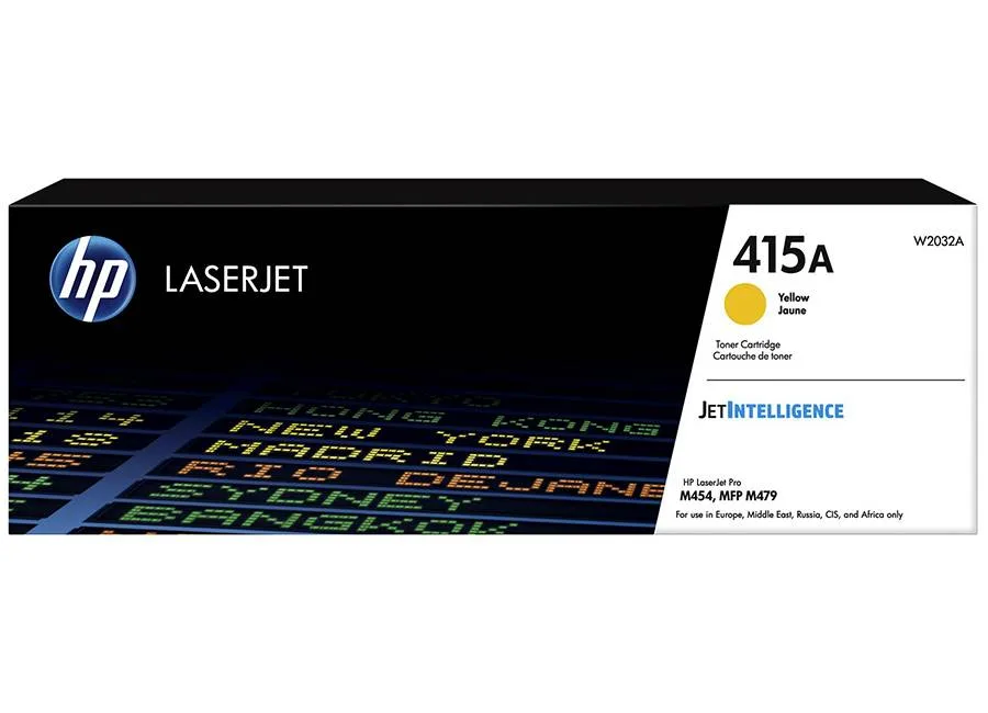 Картридж HP LaserJet 415A Yellow (W2032A) Картридж HP LaserJet 415A Yellow (W2032A)