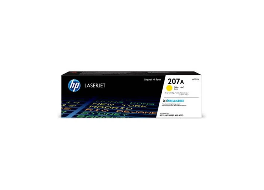 Картридж HP 207A желтый, 1250 стр. (W2212A) Картридж HP 207A желтый, 1250 стр. (W2212A)
