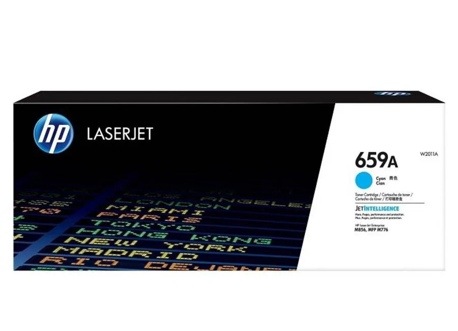 Картридж HP 659A лазерный голубой (W2011A) Картридж HP 659A лазерный голубой (W2011A)