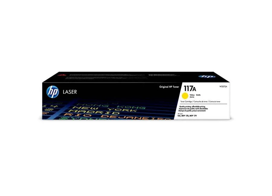 Картридж HP 117A лазерный желтый (W2072A)