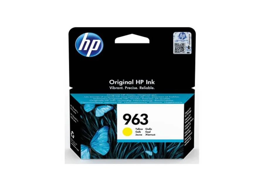 Картридж HP 963 струйный желтый (700 стр) (3JA25AE)