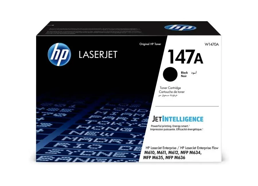 Картридж HP 147A для LJ M611/M612/M634/M635/M636б, черный (10 500 стр.) (W1470A) Картридж HP 147A для LJ M611/M612/M634/M635/M636б, черный (10 500 стр.) (W1470A)