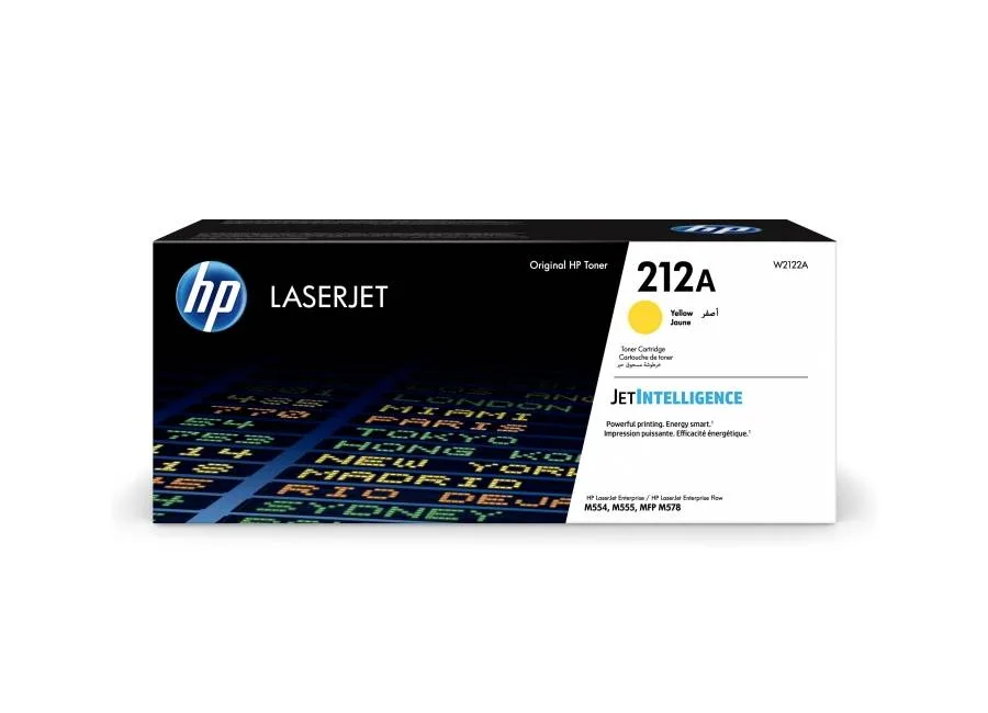 Картридж HP 212A для CLJ Enterprise M554/M555/M578 , желтый ( 4 500 стр.) (W2122A) Картридж HP 212A для CLJ Enterprise M554/M555/M578 , желтый ( 4 500 стр.) (W2122A)