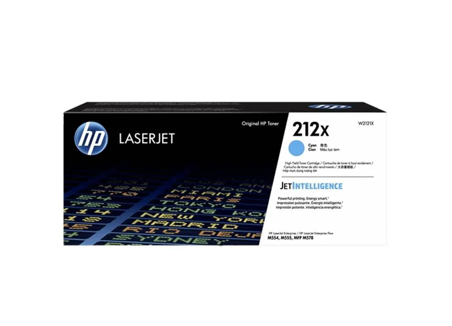 Картридж HP 212X для CLJ Enterprise M554/M555/M578 , голубой ( 10 000 стр.) (W2121X) Картридж HP 212X для CLJ Enterprise M554/M555/M578 , голубой ( 10 000 стр.) (W2121X)