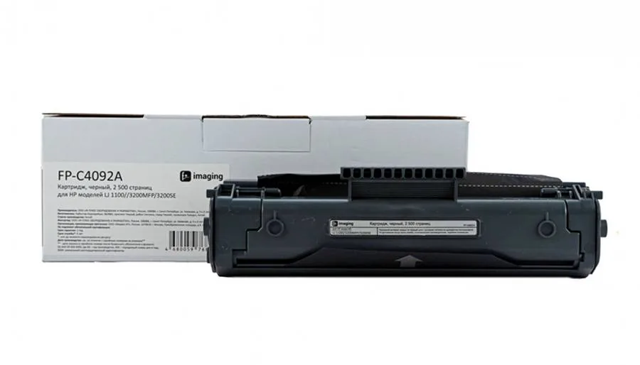 Картридж F+ Imaging FP-C4092A, черный, 2500 стр. в Санкт-Петербурге Картридж F+ Imaging FP-C4092A, черный, 2500 стр. в Санкт-Петербурге