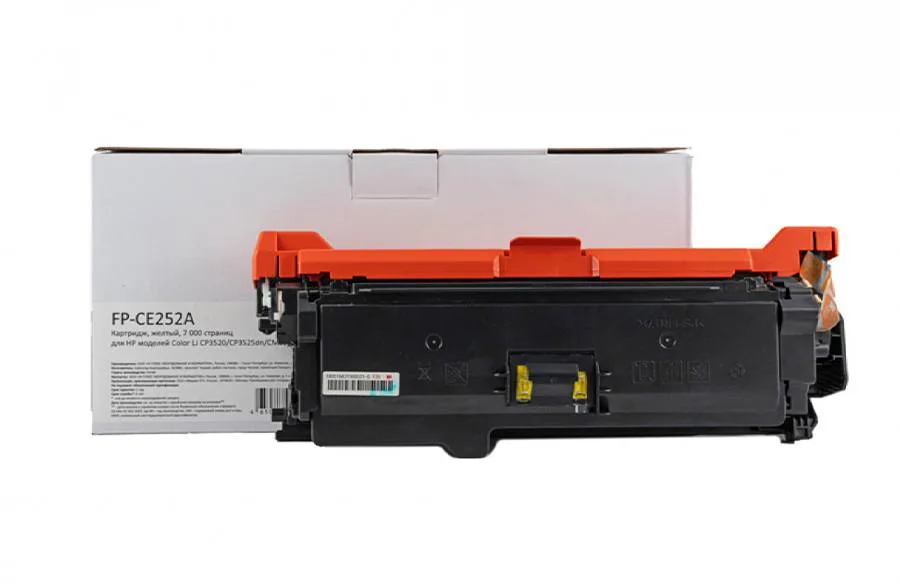 Картридж F+ Imaging FP-CE252A, желтый, 7000 стр. в Санкт-Петербурге Картридж F+ Imaging FP-CE252A, желтый, 7000 стр. в Санкт-Петербурге