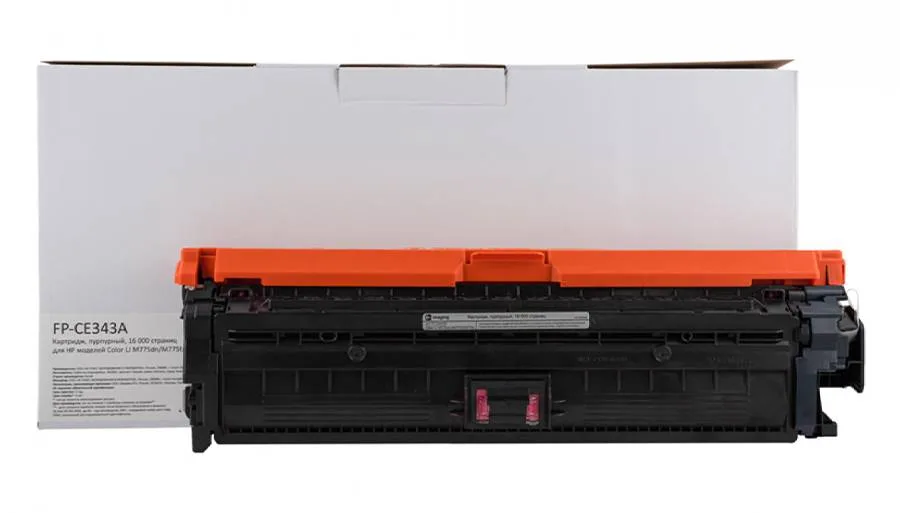 Картридж F+ Imaging FP-CE343A, пурпурный, 16000 стр. в Санкт-Петербурге Картридж F+ Imaging FP-CE343A, пурпурный, 16000 стр. в Санкт-Петербурге