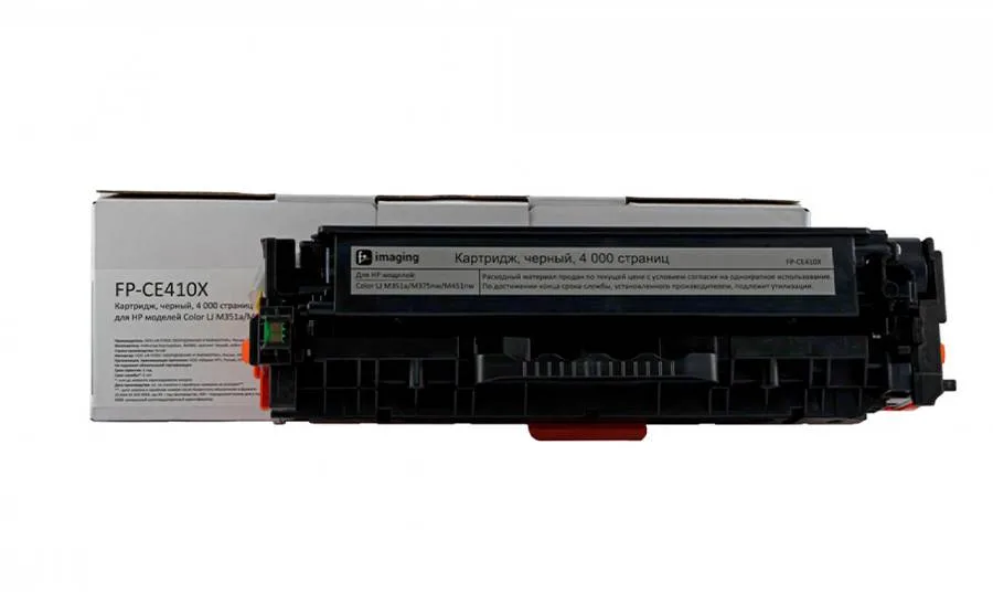 Картридж F+ Imaging FP-CE410X, черный, 4000 стр. в Санкт-Петербурге Картридж F+ Imaging FP-CE410X, черный, 4000 стр. в Санкт-Петербурге