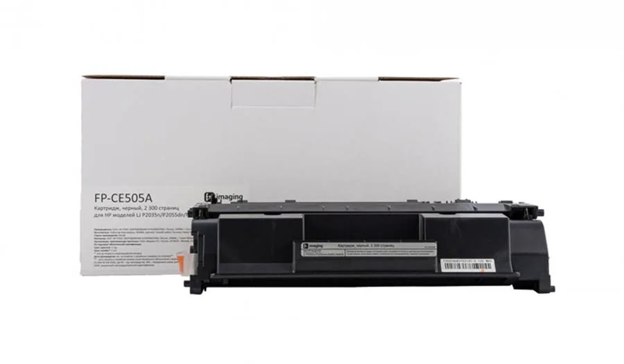 Картридж F+ Imaging FP-CE505A, черный, 2300 стр. в Санкт-Петербурге Картридж F+ Imaging FP-CE505A, черный, 2300 стр. в Санкт-Петербурге