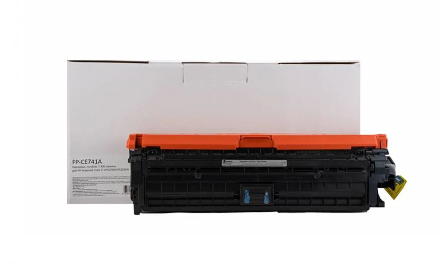 Картридж F+ Imaging FP-CE741A, голубой, 7300 стр. в Санкт-Петербурге Картридж F+ Imaging FP-CE741A, голубой, 7300 стр. в Санкт-Петербурге