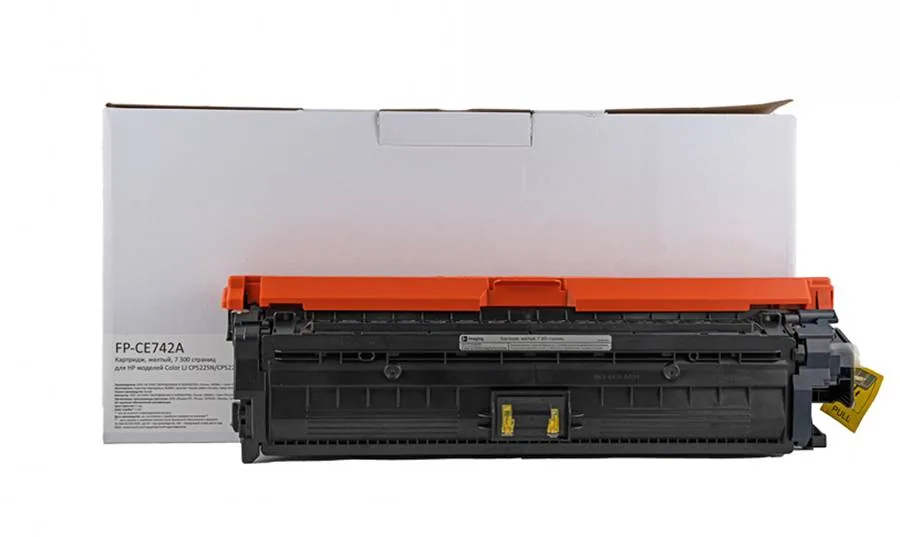 Картридж F+ Imaging FP-CE742A, желтый, 7300 стр. в Санкт-Петербурге Картридж F+ Imaging FP-CE742A, желтый, 7300 стр. в Санкт-Петербурге