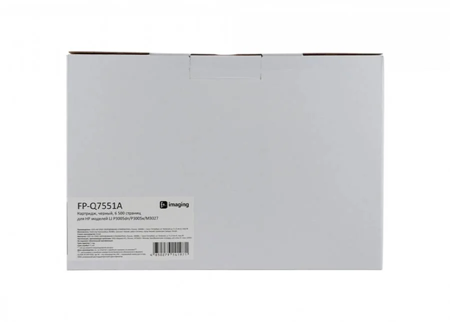 Картридж F+ Imaging FP-Q7551A, черный, 6500 стр. в Санкт-Петербурге Картридж F+ Imaging FP-Q7551A, черный, 6500 стр. в Санкт-Петербурге