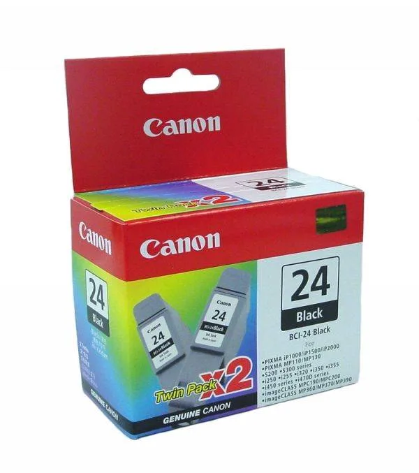 Картридж CANON CAN BCI-24 Black 2шт