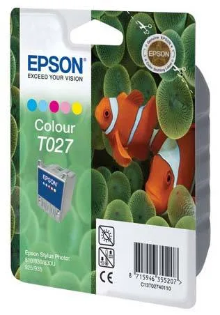 Цветной картридж Epson T027 для SP810 (C13T02740110) Цветной картридж Epson T027 для SP810 (C13T02740110)