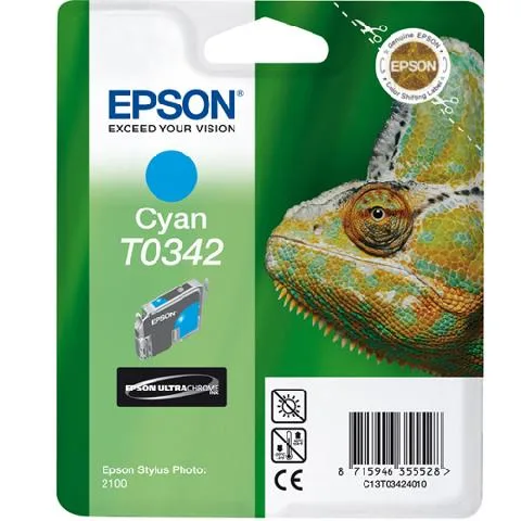 Картридж с голубыми чернилами Epson T0342 для SP2100 (C13T03424010) в Санкт-Петербурге Картридж с голубыми чернилами Epson T0342 для SP2100 (C13T03424010) в Санкт-Петербурге