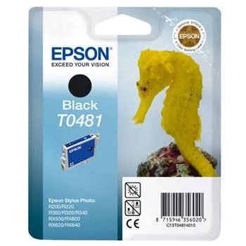 Картридж черный Epson T0481 для R200, R300 (C13T04814010) Картридж черный Epson T0481 для R200, R300 (C13T04814010)