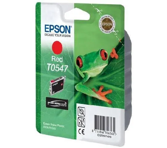 Картридж с красными чернилами Epson T0547 (C13T05474010) Картридж с красными чернилами Epson T0547 (C13T05474010)