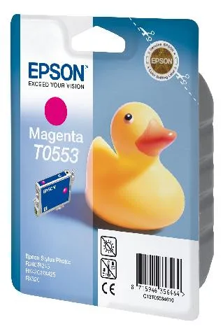 Картридж с пурпурными чернилами Epson T0553 для RX240, RX420 (C13T05534010) в Санкт-Петербурге Картридж с пурпурными чернилами Epson T0553 для RX240, RX420 (C13T05534010) в Санкт-Петербурге