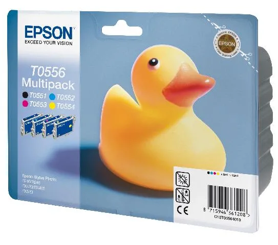 Набор цветных картриджей Epson T0556 для RX520, R240 (C13T05564010) в Санкт-Петербурге Набор цветных картриджей Epson T0556 для RX520, R240 (C13T05564010) в Санкт-Петербурге