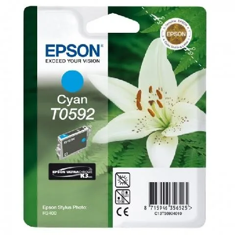 Картридж с голубыми чернилами Epson T0592 (C13T05924010) в Санкт-Петербурге Картридж с голубыми чернилами Epson T0592 (C13T05924010) в Санкт-Петербурге