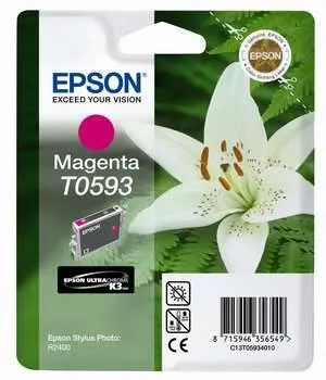 Картридж с пурпурными чернилами Epson T0593 (C13T05934010) Картридж с пурпурными чернилами Epson T0593 (C13T05934010)