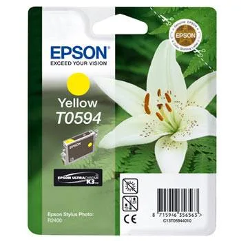 Картридж с желтыми чернилами Epson T0594 (C13T05944010)