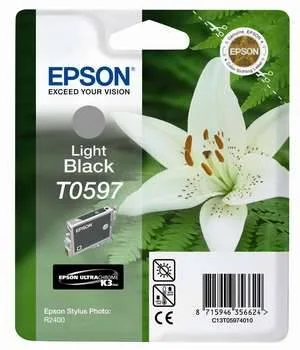 Картридж с серыми чернилами Epson T0597 (C13T05974010) Картридж с серыми чернилами Epson T0597 (C13T05974010)