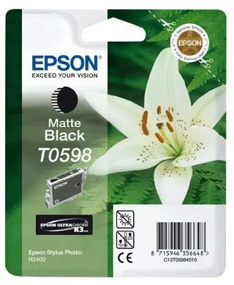 Картридж с черными матовыми чернилами Epson T0598 (C13T05984010)