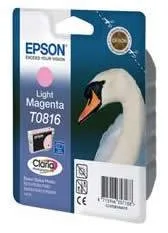 Картридж со светло-пурпурными чернилами повышенной емкости Epson T0816 (C13T11164A10) Картридж со светло-пурпурными чернилами повышенной емкости Epson T0816 (C13T11164A10)