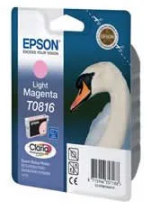 Картридж со светло-пурпурными чернилами повышенной емкости Epson T0816 (C13T11164A10) в Санкт-Петербурге Картридж со светло-пурпурными чернилами повышенной емкости Epson T0816 (C13T11164A10) в Санкт-Петербурге