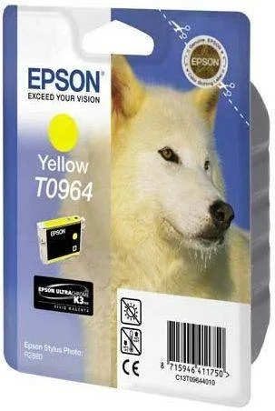 Картридж с желтыми чернилами Epson T0964 (C13T09644010)
