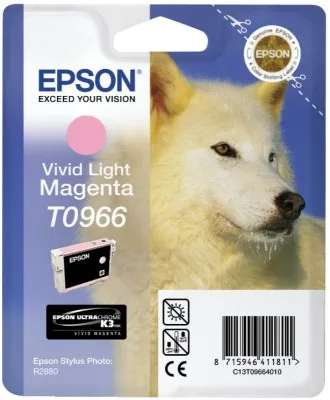 Картридж со светло-пурпурными чернилами Epson T0966 (C13T09664010)