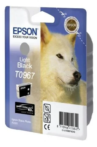 Картридж с серыми чернилами Epson T0967 (C13T09674010)