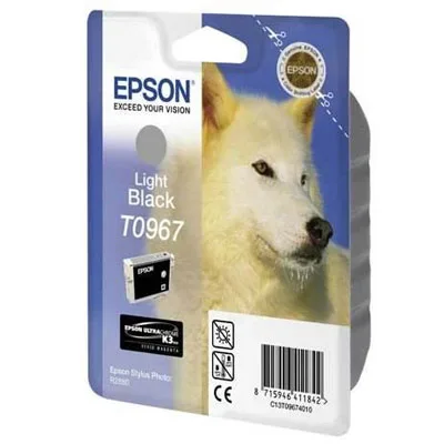 Картридж со светло-серыми чернилами Epson T0969 (C13T09694010) в Санкт-Петербурге Картридж со светло-серыми чернилами Epson T0969 (C13T09694010) в Санкт-Петербурге