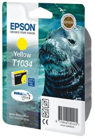 Картридж экстраповышенной емкости с желтыми чернилами Epson T1034 (C13T10344A10) в Санкт-Петербурге Картридж экстраповышенной емкости с желтыми чернилами Epson T1034 (C13T10344A10) в Санкт-Петербурге