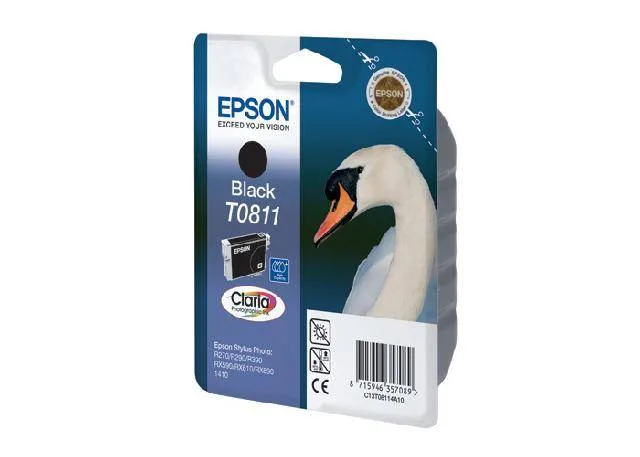 Картридж с черными чернилами повышенной емкости Epson T0811 (C13T11114A10)