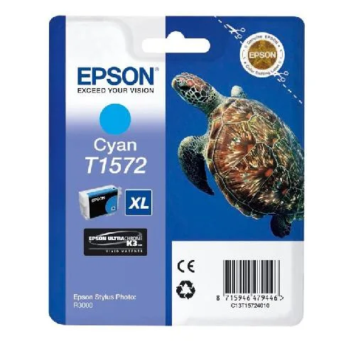 Картридж с голубыми чернилами Epson T1572 (C13T15724010) в Санкт-Петербурге Картридж с голубыми чернилами Epson T1572 (C13T15724010) в Санкт-Петербурге