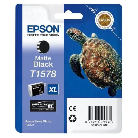 Картридж с черными матовыми чернилами Epson T1578 (C13T15784010)
