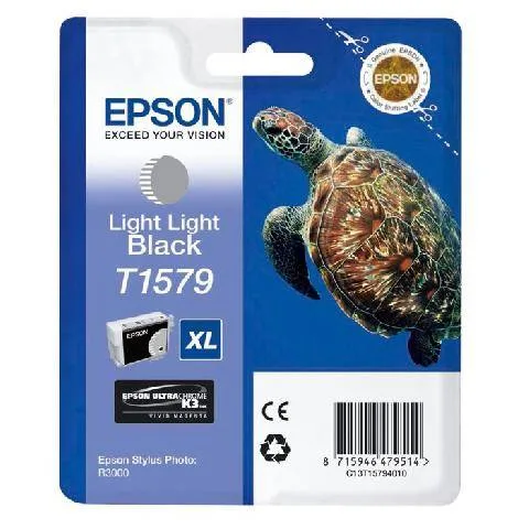 Картридж со светло-серыми чернилами Epson T1579 (C13T15794010) Картридж со светло-серыми чернилами Epson T1579 (C13T15794010)