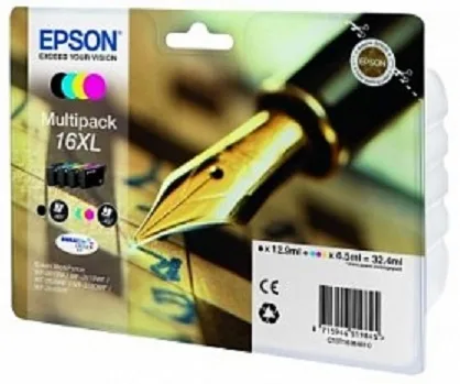 Набор цветных картриджей повышенной емкости Epson 16XL (C13T16364010) в Санкт-Петербурге Набор цветных картриджей повышенной емкости Epson 16XL (C13T16364010) в Санкт-Петербурге