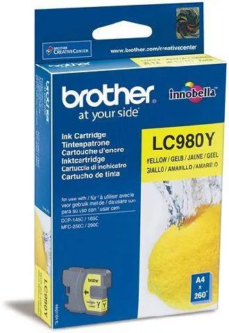 Картридж Brother LC980Y