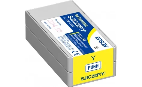 Картридж с желтыми чернилами Epson SJIC22P(Y) (C33S020604)