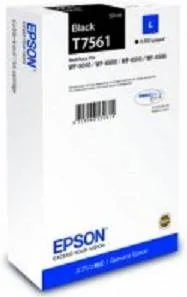 Картридж с черными чернилами Epson T7561 для WF-8090, 8590 (C13T756140) Картридж с черными чернилами Epson T7561 для WF-8090, 8590 (C13T756140)
