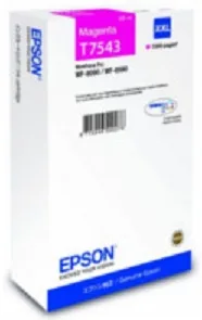 Картридж экстраповышенной емкости с пурпурными чернилами Epson T7543 для WF-8090, 8590 (C13T754340) в Санкт-Петербурге Картридж экстраповышенной емкости с пурпурными чернилами Epson T7543 для WF-8090, 8590 (C13T754340) в Санкт-Петербурге