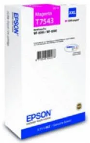 Картридж экстраповышенной емкости с пурпурными чернилами Epson T7543 для WF-8090, 8590 (C13T754340)