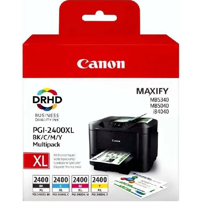 Набор картриджей CANON PGI-2400XL BK/C/M/Y (9257B004)