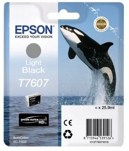 Контейнер с серыми чернилами Epson T7607 для SC-P600 (C13T76074010) в Санкт-Петербурге Контейнер с серыми чернилами Epson T7607 для SC-P600 (C13T76074010) в Санкт-Петербурге