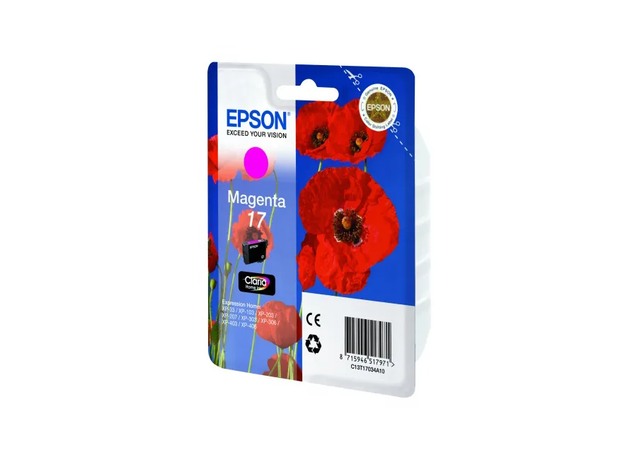 Картридж с пурпурными чернилами Epson 17 (C13T17034A10) в Санкт-Петербурге Картридж с пурпурными чернилами Epson 17 (C13T17034A10) в Санкт-Петербурге